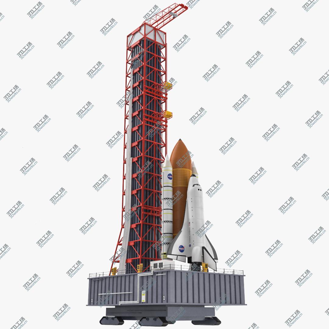 images/goods_img/202104023/Space Shuttle On Launch Base 3D model/1.jpg
